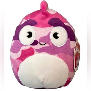 Squishmallow Brontë Pink Chameleon 8” Valentine’s Day 2022 Exclusive NWT 💕